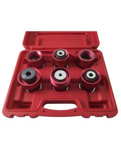 CTA7055 image(1) - CTA Manufacturing 6 Piece Radiator Pressure Tester Adapter Kit - Euro