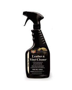 PES134922 image(1) - Presta 134922 Leather and Vinyl Cleaner, 22 oz Aerosol Can, Translucent Light Yellow to Dark Yellow