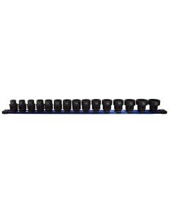 Astro Pneumatic 15PC 1/2" DRIVE NANO IMPACT SOCKETS - METRIC