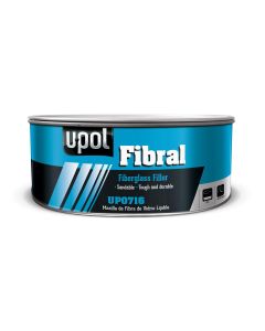U Pol Products UP0716 Fibral Fiberglass Filler, 900 mL Tin, Pale Yellow, Paste