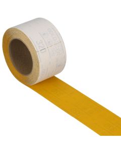 MMM02774 image(0) - 3M  Hookit Gold Sheet Roll 02774, 320, 2-3/4-inch x 13.1 yd (70mm x 12 m)