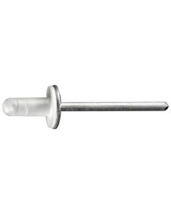 AVC20626 image(0) - AUVECO 20626 Specialty Rivet, 3/16 in Dia x 1/8 to 5/16 in Grip Range, Aluminum Rivet/Steel Mandrel