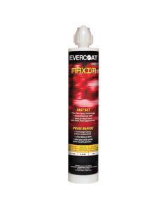 Fibre glass Evercoat MAXIM 100812 Fast Set Bonding Adhesive, 250 mL Cartridge, Black, Paste, 1:1 Mixing, 4 hr Curing