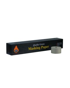 HITMP140G-3 image(0) - High Teck Products MP140G-3 Masking Paper, 3 in W x 400 ft L, Green, 35 lb Basis
