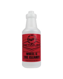 MEGD20143 image(0) - Meguiars Detail Products Detailer D20143 Pre-Labeled Bottle, 32 oz, Use With: Detailer Non Acid Wheel and Tire Cleaner