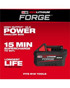 MLW48-11-1861 image(1) - Milwaukee Tool M18 REDLITHIUM FORGE XC6.0 Battery Pack