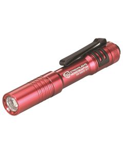 STL66602 image(1) - Streamlight 250 Lumen MicroStream USB Penlight - Includes Micro-USB cord and lanyard - Clam - Red