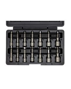 VIMNS100A image(1) - VIM Tools 14 Piece SAE Nut Setter Set (1/4 Inch - 5/8 Inch)