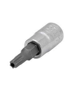WLMW36925 image(0) - Wilmar Corp. / Performance Tool 1/4" Dr. T25 TR Star Bit Socket