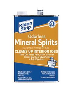 KSPQKSP94005 image(0) - Klean Strip QKSP94005 Odorless Mineral Spirits, 1 qt Can, Light Yellow