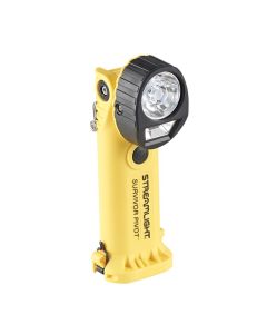 Streamlight Survivor Pivot C1D1 Safety-Rated Dual-Beam Articulating Flashlight, Yellow