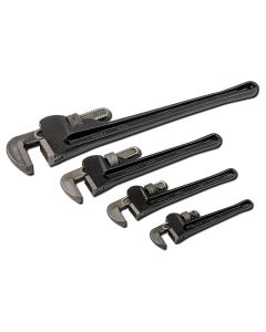 TITAN 4-PC STEEL PIPE WRENCH SET