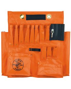 KLE5182BLA image(0) - Klein Tools Tool Bag, Vinyl Equipment Bag, Black, Large