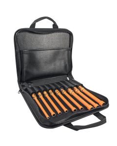 Klein Tools 1000V Insulated Utility Tool Kit in Roll Up Pouch, 13 Piece