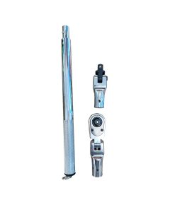 VIM Tools 3 Piece 1/2 Inch Drive Telescopic Ratchet Kit