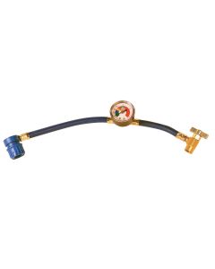 FJC6037 image(1) - FJC R-134a U-CHARGE HOSE w/ gauge