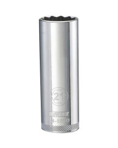 DEWALT 001Pc 12Dr Deep Socket-12Pt-21