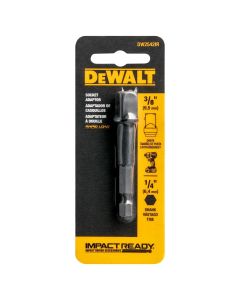 DeWalt 1/4" HEX TO 3/8" SQ IMP READY SOCKT ADPT