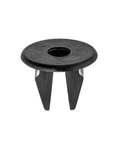 AVC21068 image(0) - AUVECO 21068 Fender Apron Nut, M4.8 Screw x 16 mm Dia Head x 11 mm L Stem x (8.5 x 8.5 mm) Hole, Nylon, Black