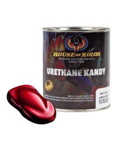 HOKUK11-Q01 image(0) - House Of Kolor Kosmic Kolor UK11-Q01 Urethane Enamel Kandy, 1 qt Can, Apple Red