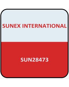 SUN28473 image(0) - Sunex 1/2" Dr. 2-1/2" Hex Locknut Socket