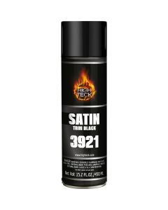 HIT3921 image(0) - High Teck Products SATIN TRIM BLACK AEROSOL
