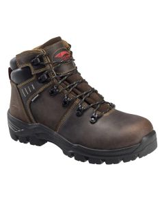 Avenger Work Boots Foundation - Men's Boots - Carbon Nano-Fiber Toe - IC|EH|SR|PR - Brown/Black - Size: 11 - E - (Wide)