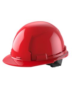 MLW48-73-1108 image(3) - Milwaukee Tool BOLT Red Front Brim Hard Hat w/4pt Ratcheting Suspension (USA) - Type 1, Class E