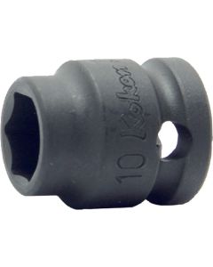 KKN13401MS-12 image(0) - Ko-ken USA 13401MS-12 3/8 Sq. Dr. Socket 12mm 6 point Length 22mm Thin walled
