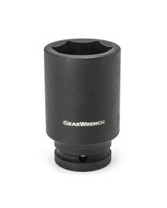KDT84890 image(0) - GearWrench 3/4 Inch Drive 6 Point Deep Impact SAE Socket 9/16 Inch