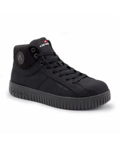 FSIAW6200-85-4E image(0) - Airwalk DEUCE Mid - Men's Mid Top Shoe - CT|EH|SR - Black/Black - Size: 8.5 - 4E - (Ultra Wide)