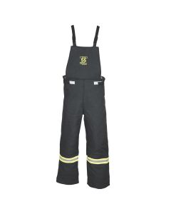 OBERON Bib Overalls - Arc Flash - 55 Cal TCG - Color: Black - Size: 5XL