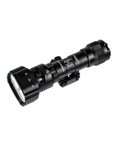 STL88138 image(0) - Streamlight ProTac Rail Mount VIR Flashlight and Rail Mount System- Includes Jack Cap, M-LOK Kit, momentary switch, hardware kit, 2.5 mm Allen Wrench and 2 CR123A lithium batteries - Black