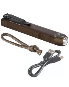 STL88811 image(1) - Streamlight Wedge Rechargeable EDC 300 Lumen Flashlight with 1000 Lumen Thro mode - Coyote Brown