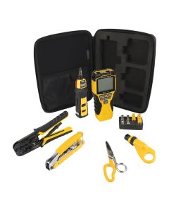 Klein Tools VDV Apprentice Cable Installation Kit with Scout&reg; Pro 3, 6-Piece