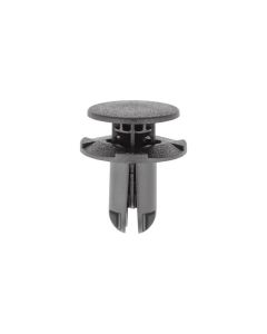 AUVECO 22253 Push-Type Fender Liner Retainer, 18 mm Dia Head x 14 mm L Stem x 8 mm Hole, Nylon, Black