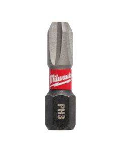 Milwaukee Tool SHOCKWAVE Impact Phillips #3 Insert Bits (25 Pk)