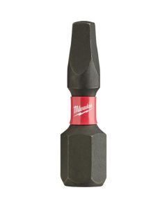 Milwaukee Tool SHOCKWAVE Impact Square Recess #2 Insert Bits (Bulk 25)