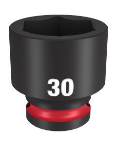 Milwaukee Tool SHOCKWAVE Impact Duty  1/2"Drive 30MM Standard 6 Point Socket