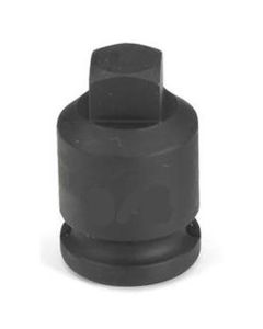 Grey Pneumatic 3/8" Drive x 1/4" Square Male Pipe Plug Socket