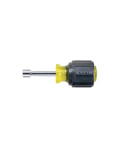 KLE61014 image(0) - Klein Tools 1/4-Inch Stubby Nut Driver with 1-1/2-Inch Shaft