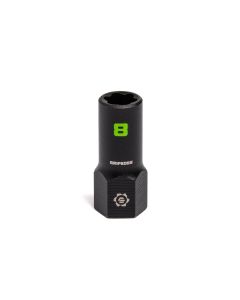 Grip Edge Tools 8mm 1/4" Dr RPT Socket Extractor with FORS (Standard Length)