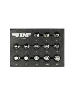 VIM Tools 13 Piece XZN Driver Set - 3/8 Inch Drive