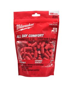 MLW48-73-3005 image(1) - Milwaukee Tool 100 Pair Ear Plugs