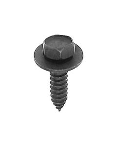 AUVECO AP12339 Hex Head Sems A/AB Point Tapping Screw, M6.3 - 1.81 Screw x 25 mm L x 10 mm Across Flats, Phosphate