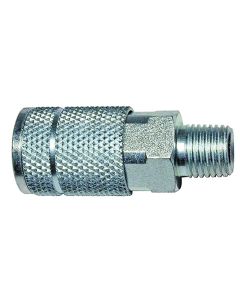 AMFC1-10 image(1) - Amflo 1/4 " Coupler 1/4" Male Threads Automotive T Style- Pack of 10