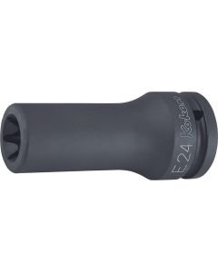 KKN16325-E26 image(0) - Ko-ken USA 16325-E26 3/4 Sq. Dr. Impact Deep TORX E26 Socket - Length 100mm