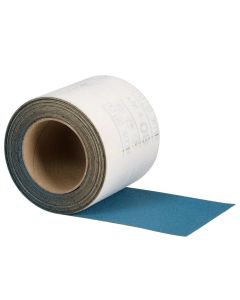 MMM37455 image(0) - 3M  Hookit Blue Sheet Roll 37455, 80E, 4-1/2-inch x 8.7 yd (115mm x 8 m)