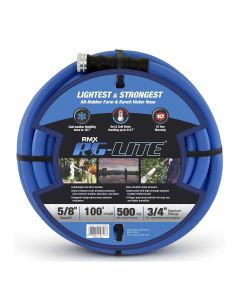 BLBBSAL58100 image(3) - BluBird AG - Lite Rubber Water Hose Assembly 5/8" x 100'