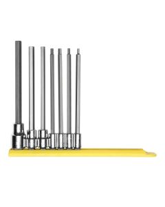 Mayhew Mayhew 7 PC Long SAE Hex Insert Socket Bit Set